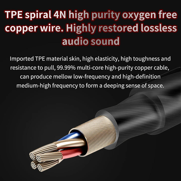 Original QKZ AK6 In Ear Earphone 6 Dynamic Driver Unit Headphone With Mic Stereo Sports HIFI Subwoofer Headset Monitor Earbuds